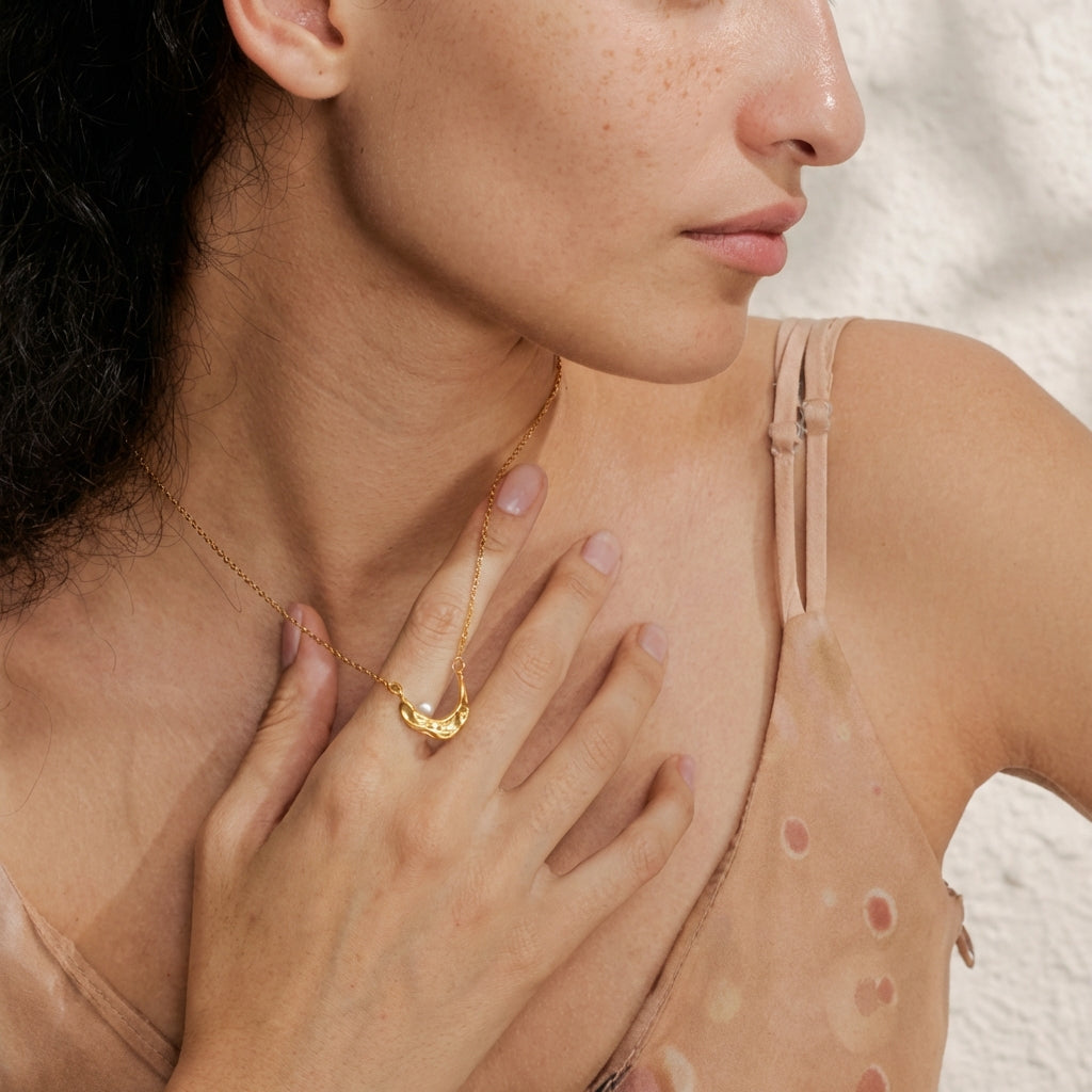 Collier Dusty Moon - L'atelier des bijoux