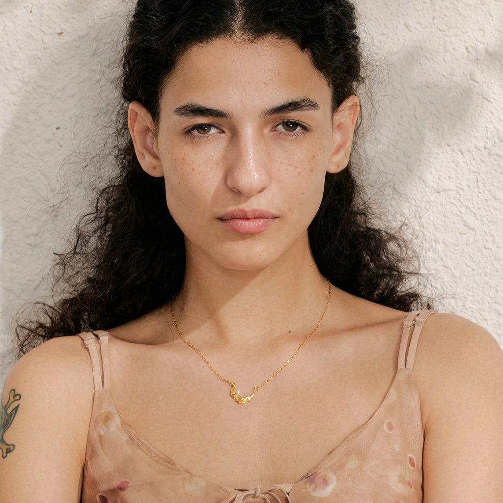 Collier Dusty Moon - L'atelier des bijoux