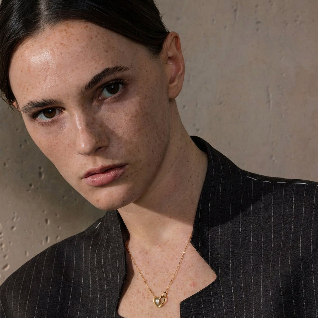 Collier Pendentif Cœur - Célia - L'atelier des bijoux
