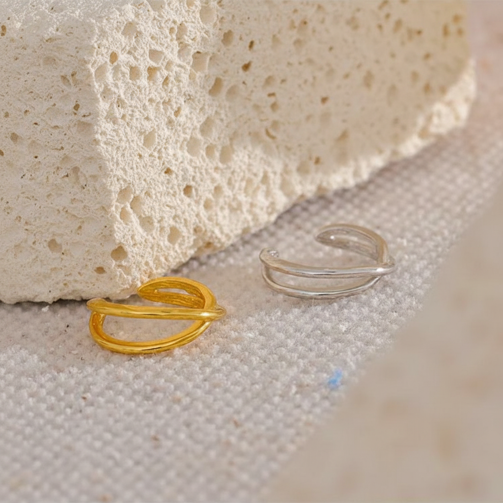 Ear cuff argent sterling 925 Vénus pour femme | Atelier des bijoux