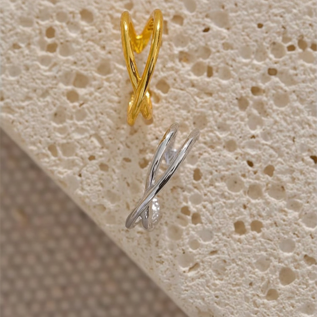 Ear cuff argent sterling 925 Vénus pour femme | Atelier des bijoux