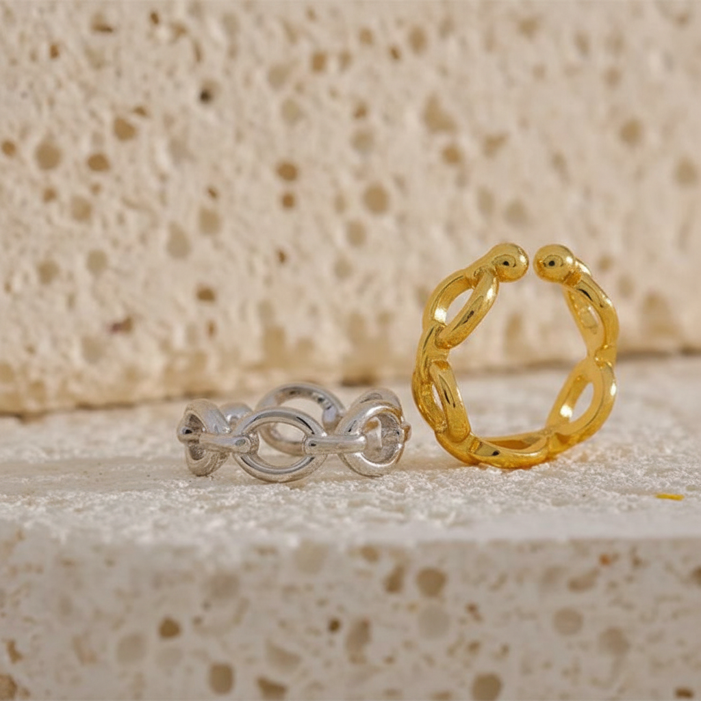 Ear cuff argent sterling 925 Eos pour femme | Atelier des bijoux