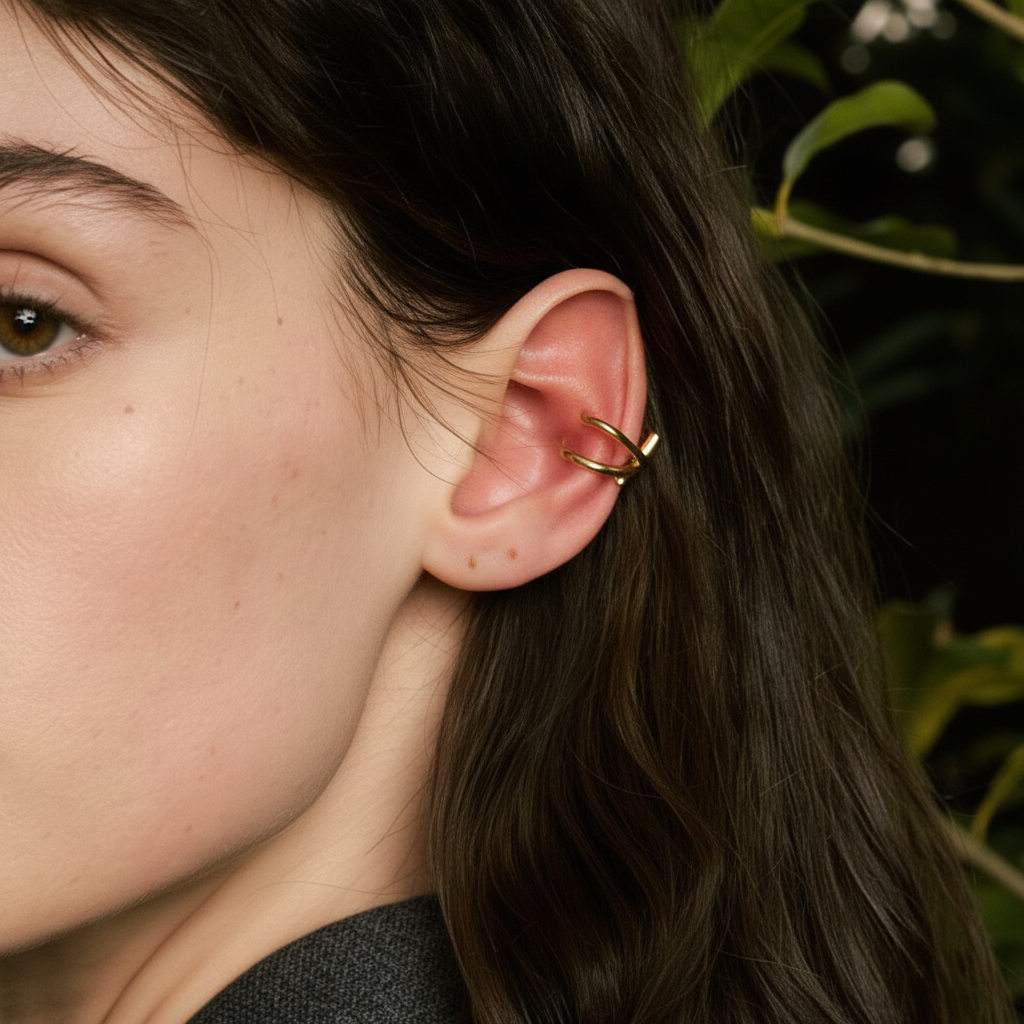 Earcuff Ocean Stars pour femme | Atelier des bijoux