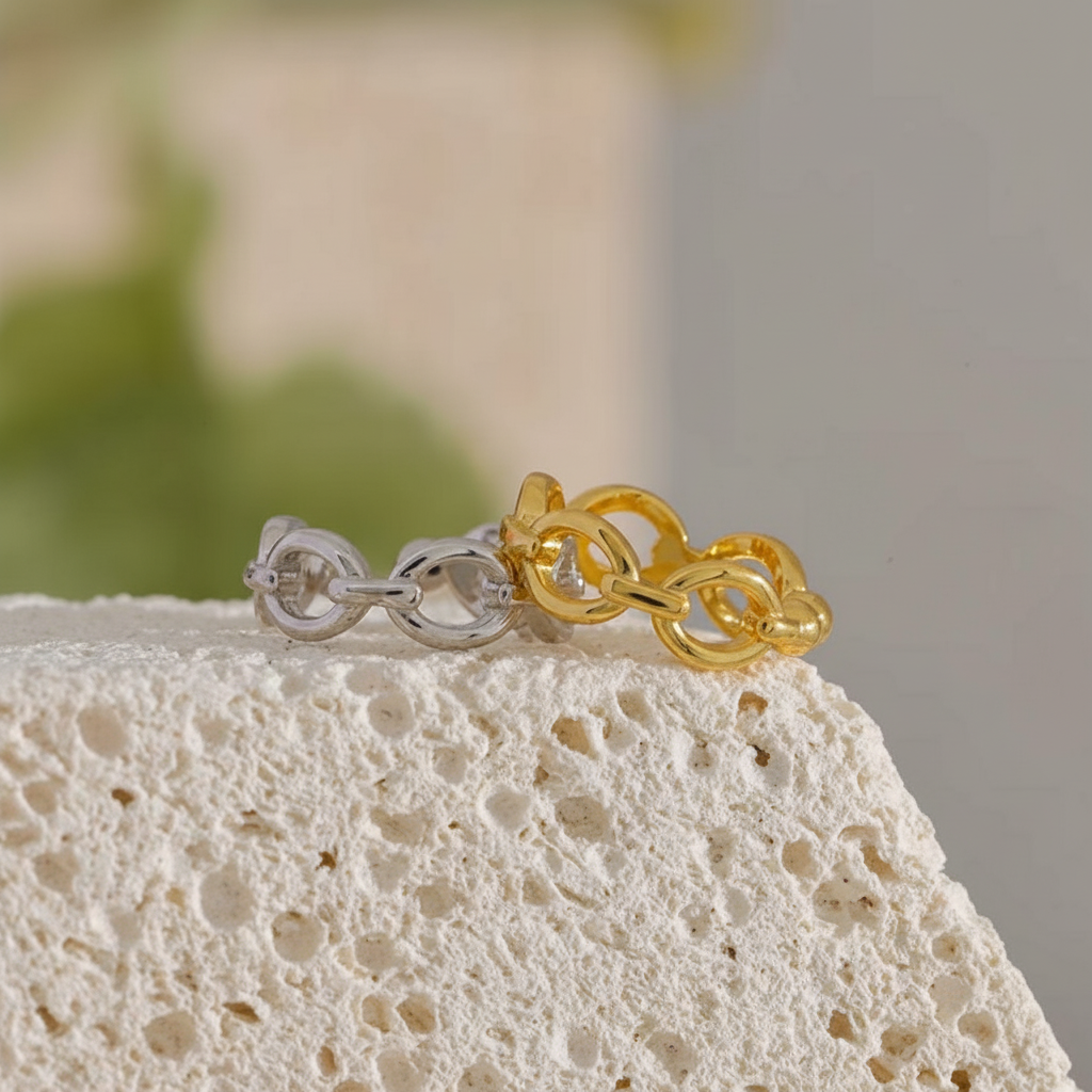 Ear cuff argent sterling 925 Eos pour femme | Atelier des bijoux