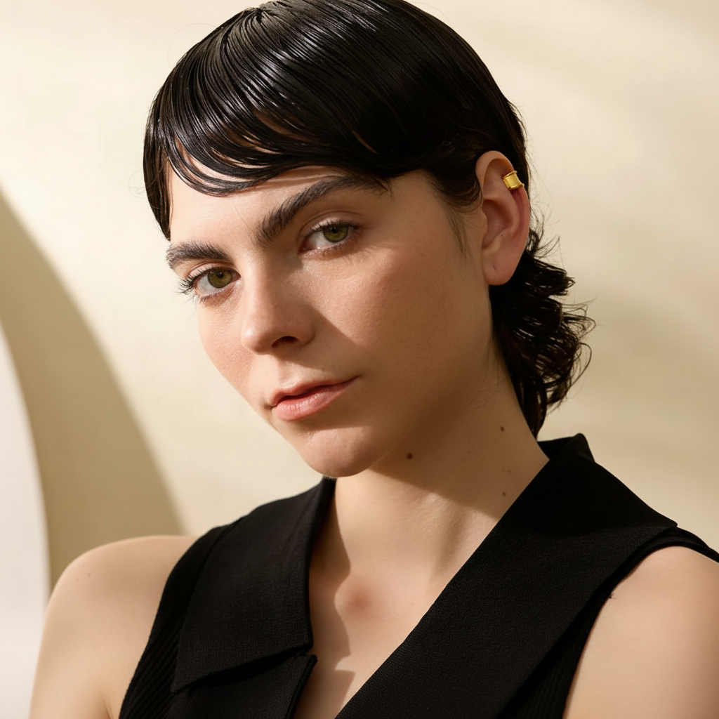 Ear cuff argent sterling 925 Thémis pour femme | Atelier des bijoux