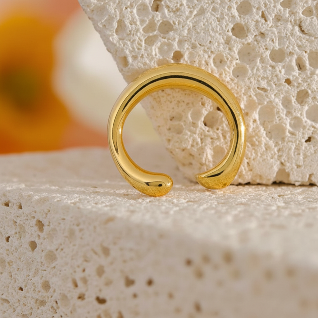 Ear cuff argent sterling 925 Astrée pour femme | Atelier des bijoux