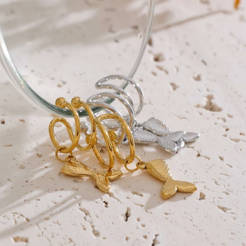 Earcuff Fishy pour femme - Atelier des bijoux