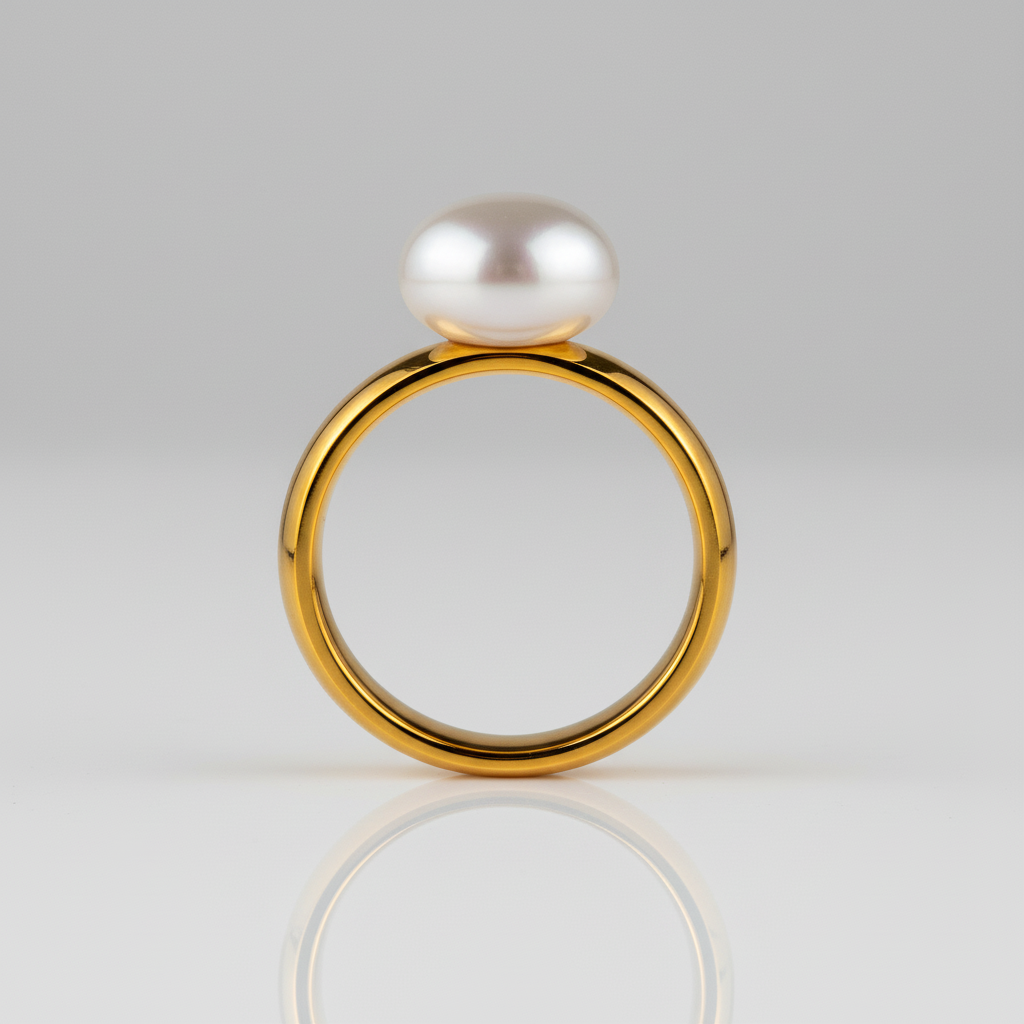 Bague or perle de culture Talia pour femme - Atelier des bijoux - Or