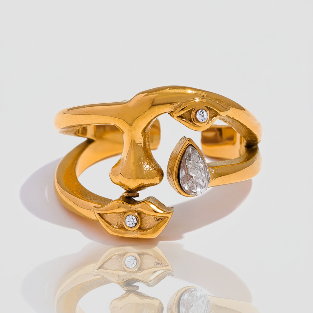 Bague Abstract pour femme - Atelier des bijoux - Or