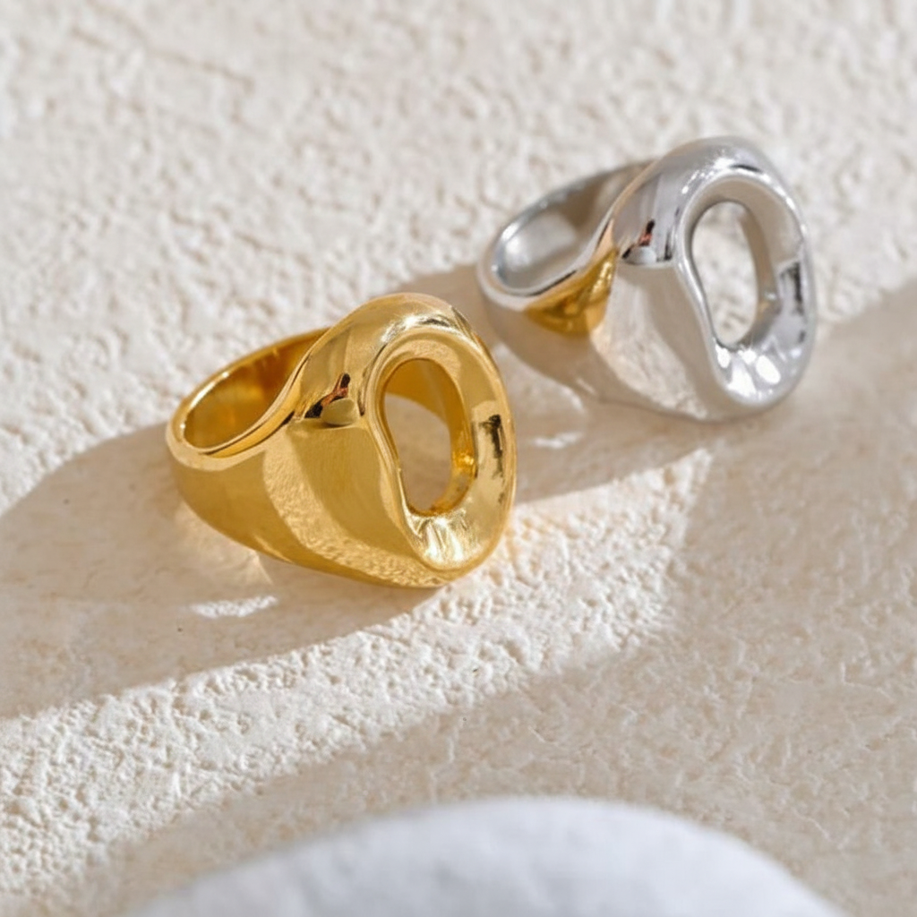 Bague Hollow pour femme - Atelier des bijoux