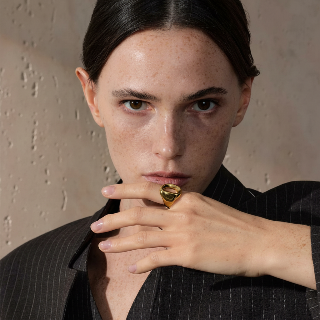 Bague Hollow pour femme - Atelier des bijoux