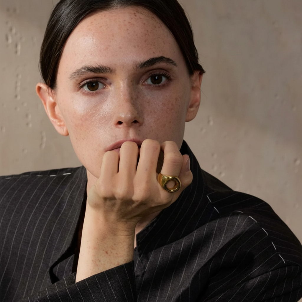 Bague Hollow pour femme - Atelier des bijoux