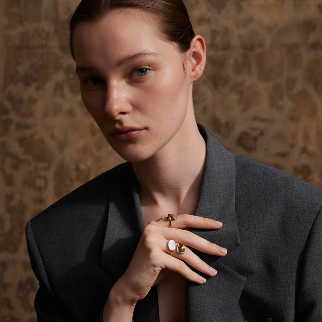 Bague Pearly pour femme - Atelier des bijoux