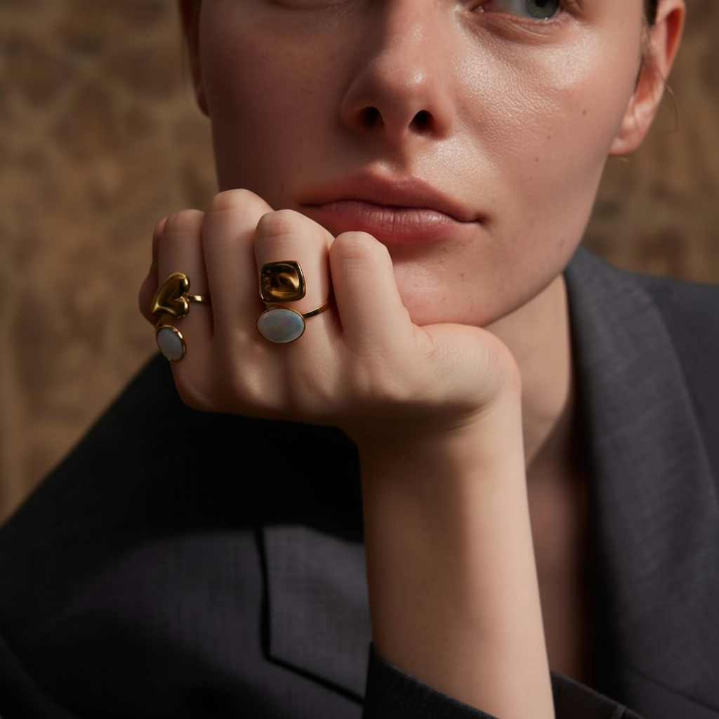 Bague Pearly pour femme - Atelier des bijoux