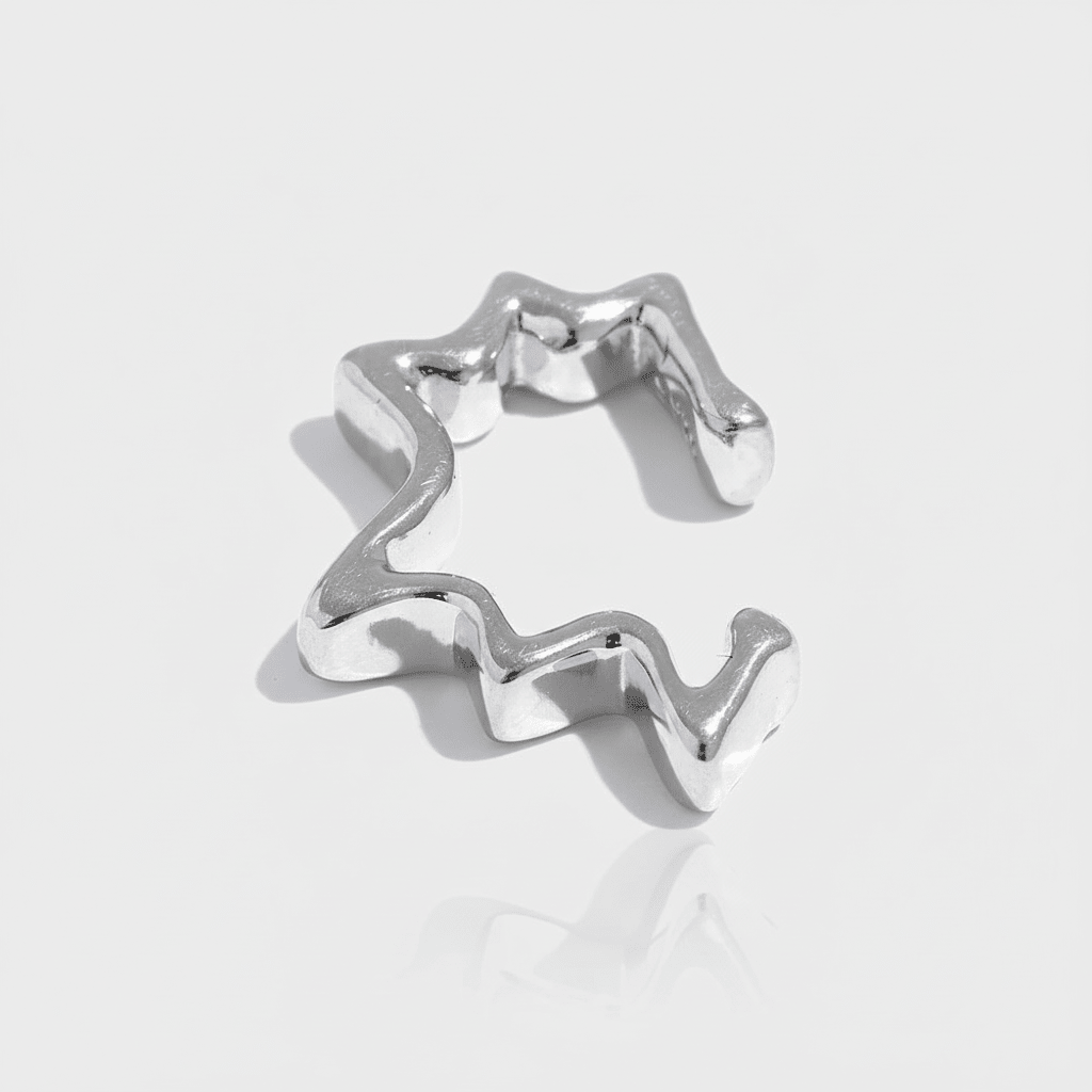 Ear cuff argent sterling 925 Cassiopée - L'atelier des bijoux