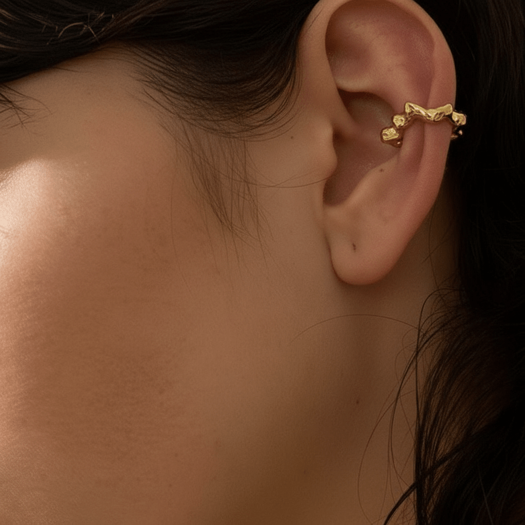 Ear cuff argent sterling 925 Cassiopée - L'atelier des bijoux