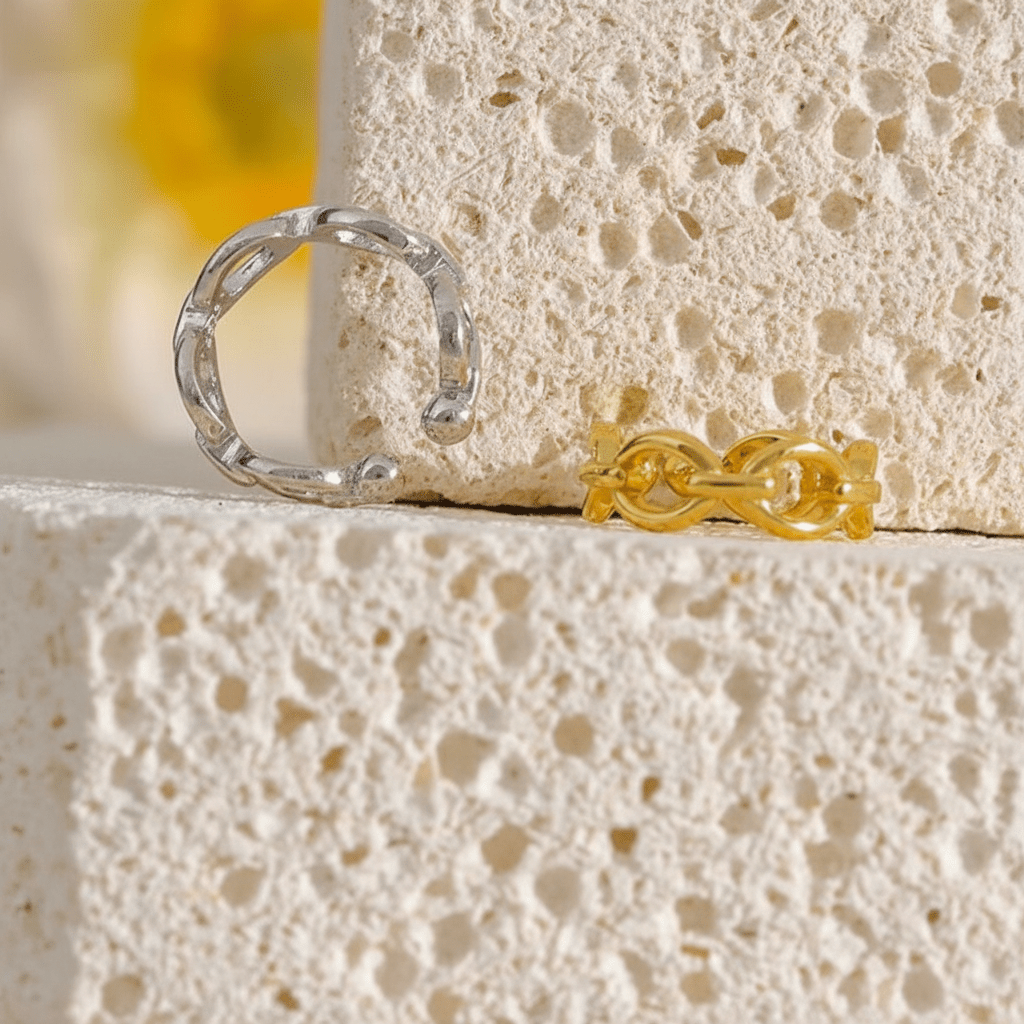 Ear cuff argent sterling 925 Eos - L'atelier des bijoux