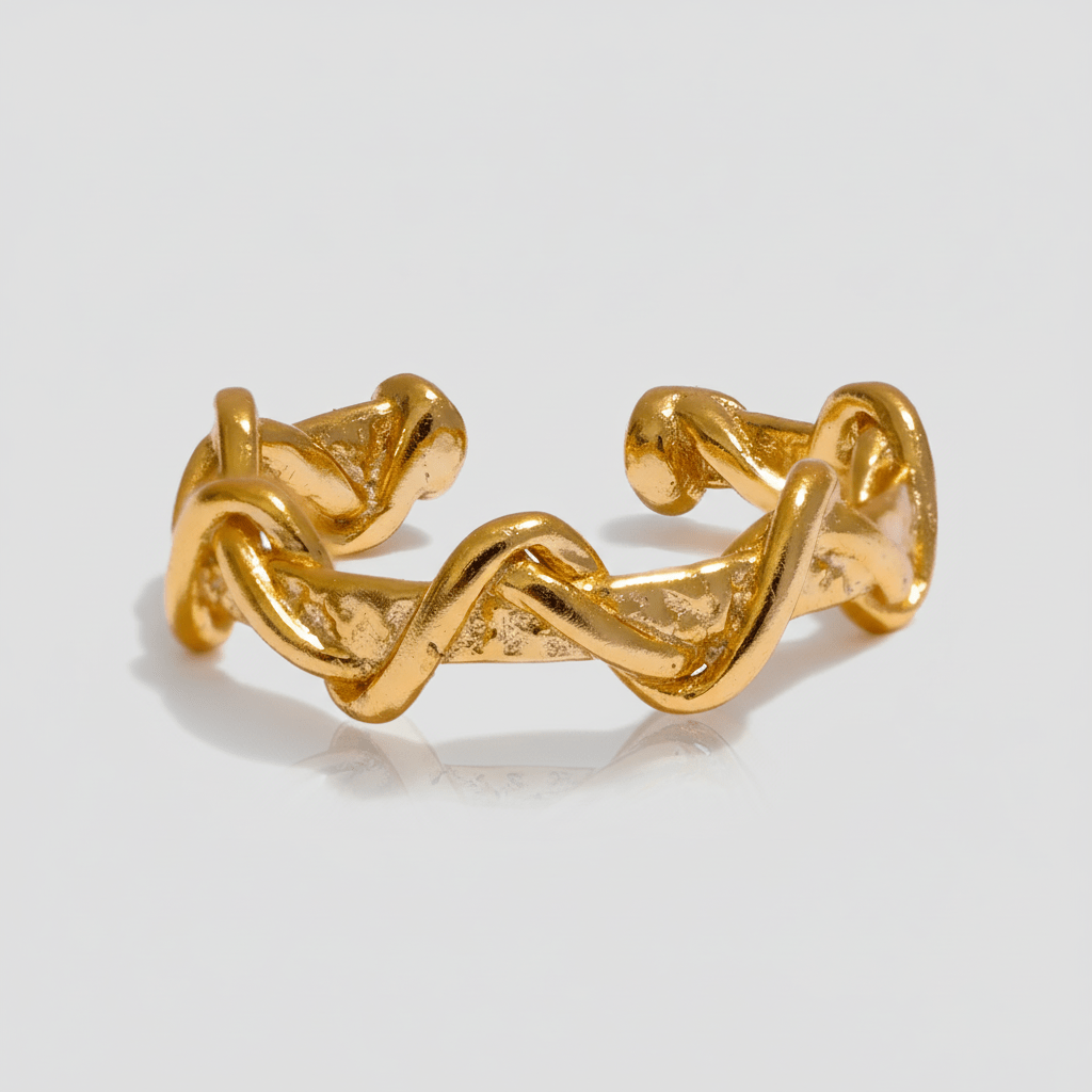 Ear cuff argent sterling 925 Nyx - L'atelier des bijoux