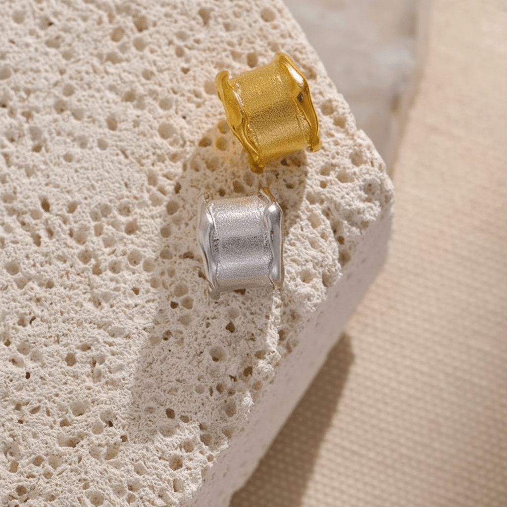 Ear cuff argent sterling 925 Thémis - L'atelier des bijoux