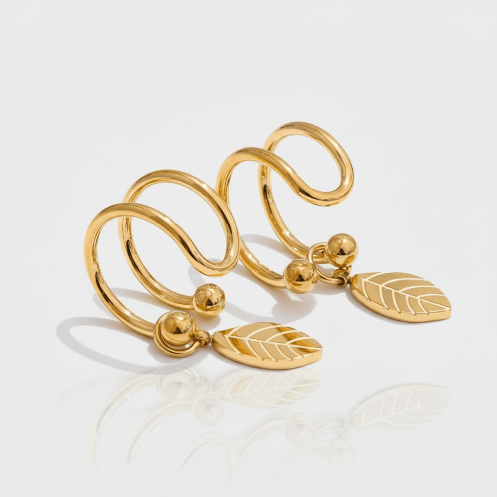 Earcuff Little leaf - L'atelier des bijoux