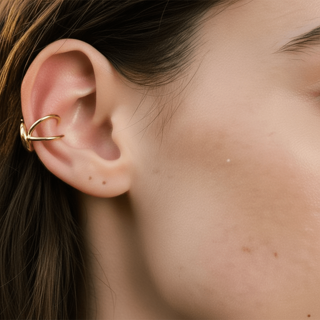 Earcuff Ocean Stars - L'atelier des bijoux